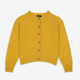 Lowie Sunflower Brushed Boxy Cardigan