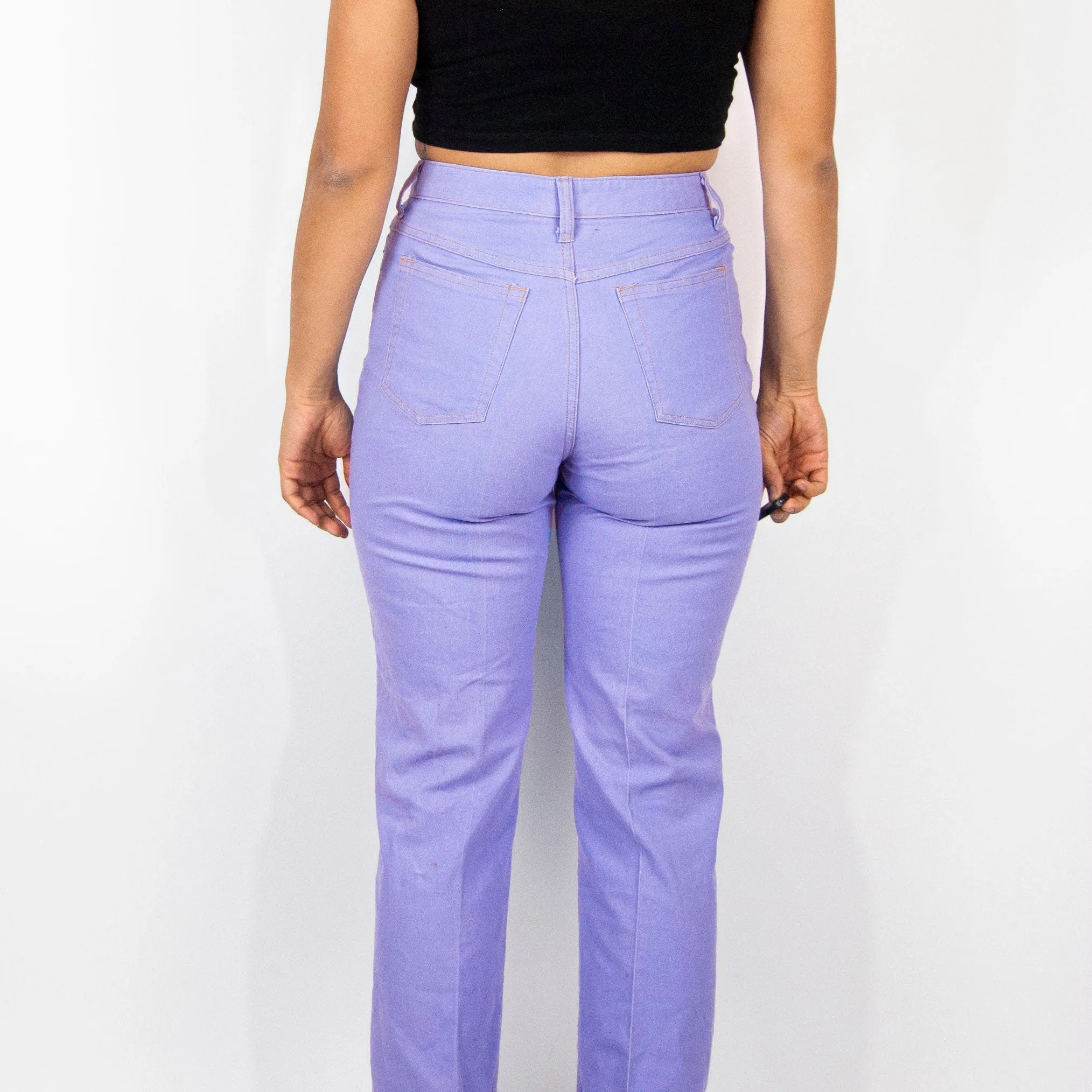 00's Lilac Stretch Pants by Esther Amato