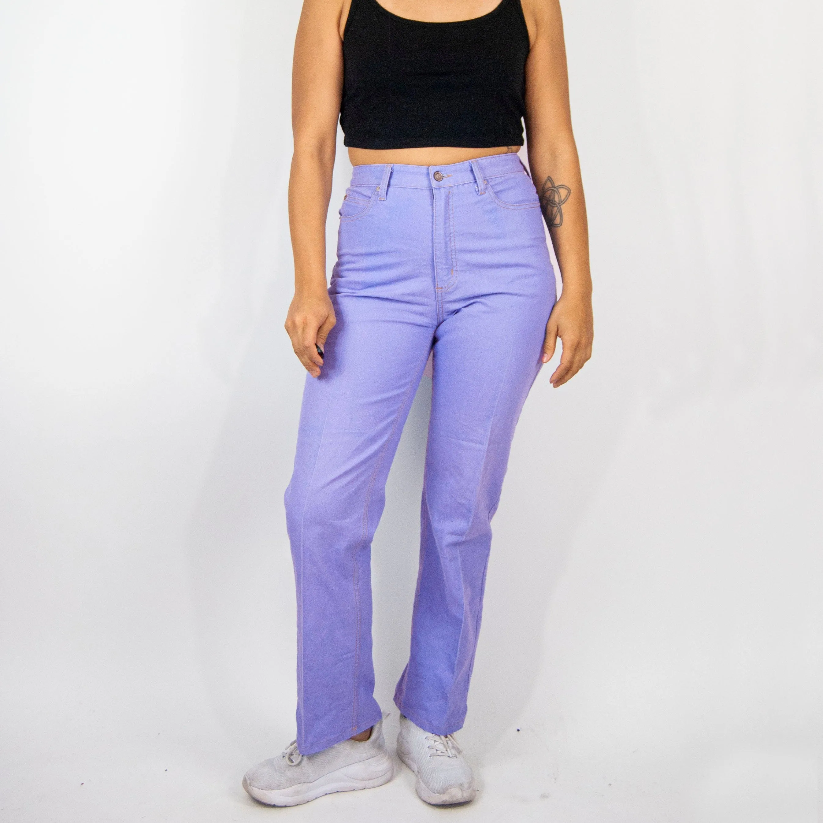 00's Lilac Stretch Pants by Esther Amato