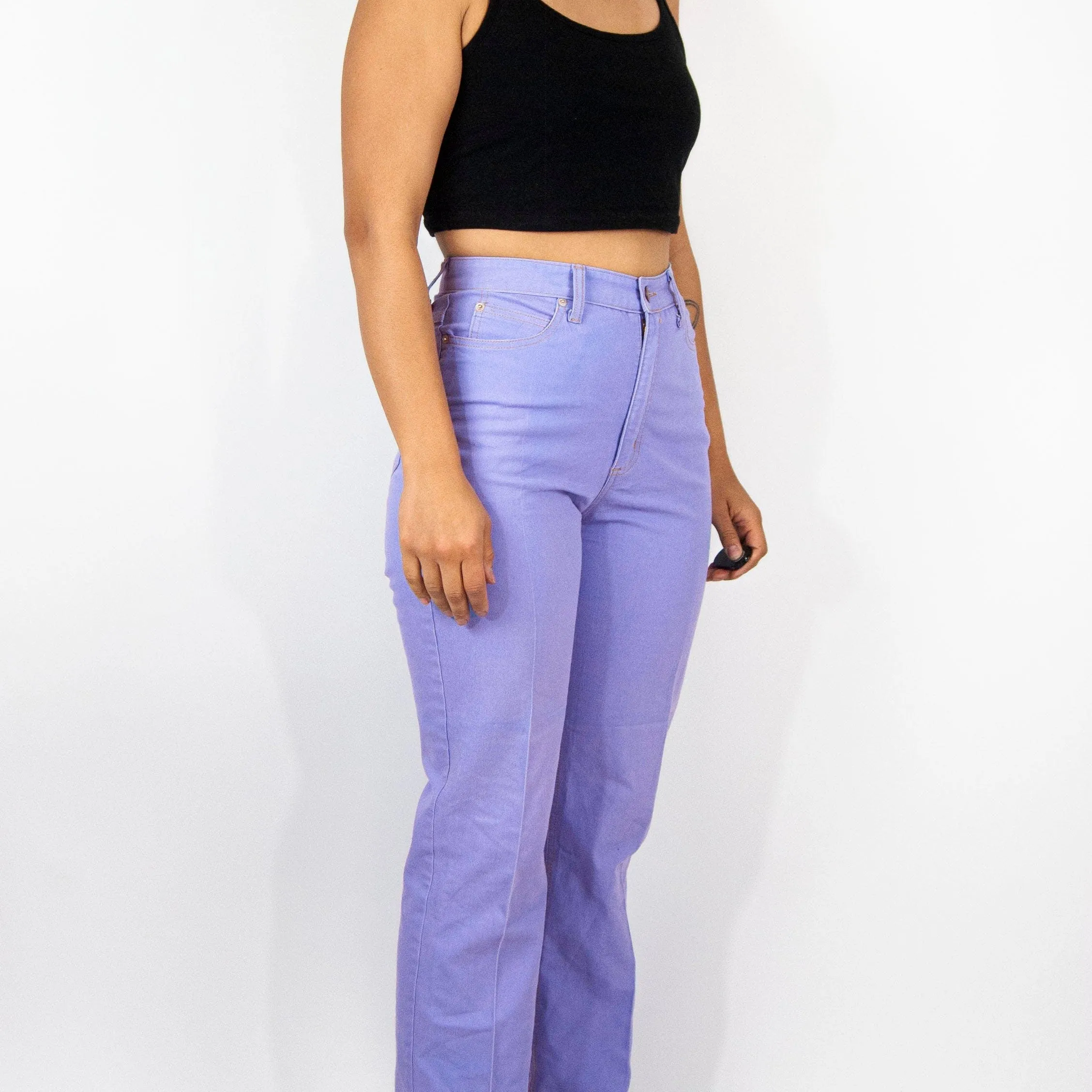 00's Lilac Stretch Pants by Esther Amato