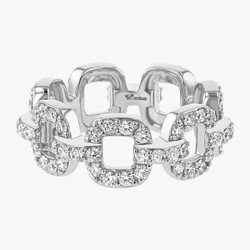 14K H-I/SI 1.90 Carat Diamond Link Ring