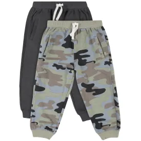 2-Pack Infant & Toddler Boys Camo Pocketed Joggers