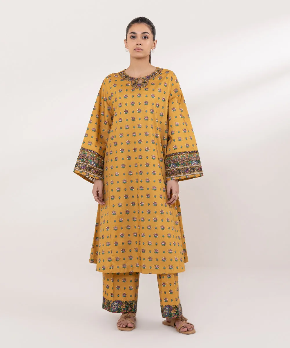 2 Piece - Embroidered Lawn Suit