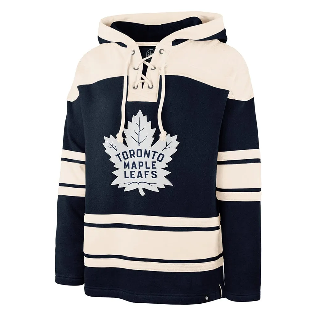 47 Brand NHL Lacer Fleece Mens Hoody - Toronto Maple Leafs