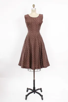 50s Constellation Dress M