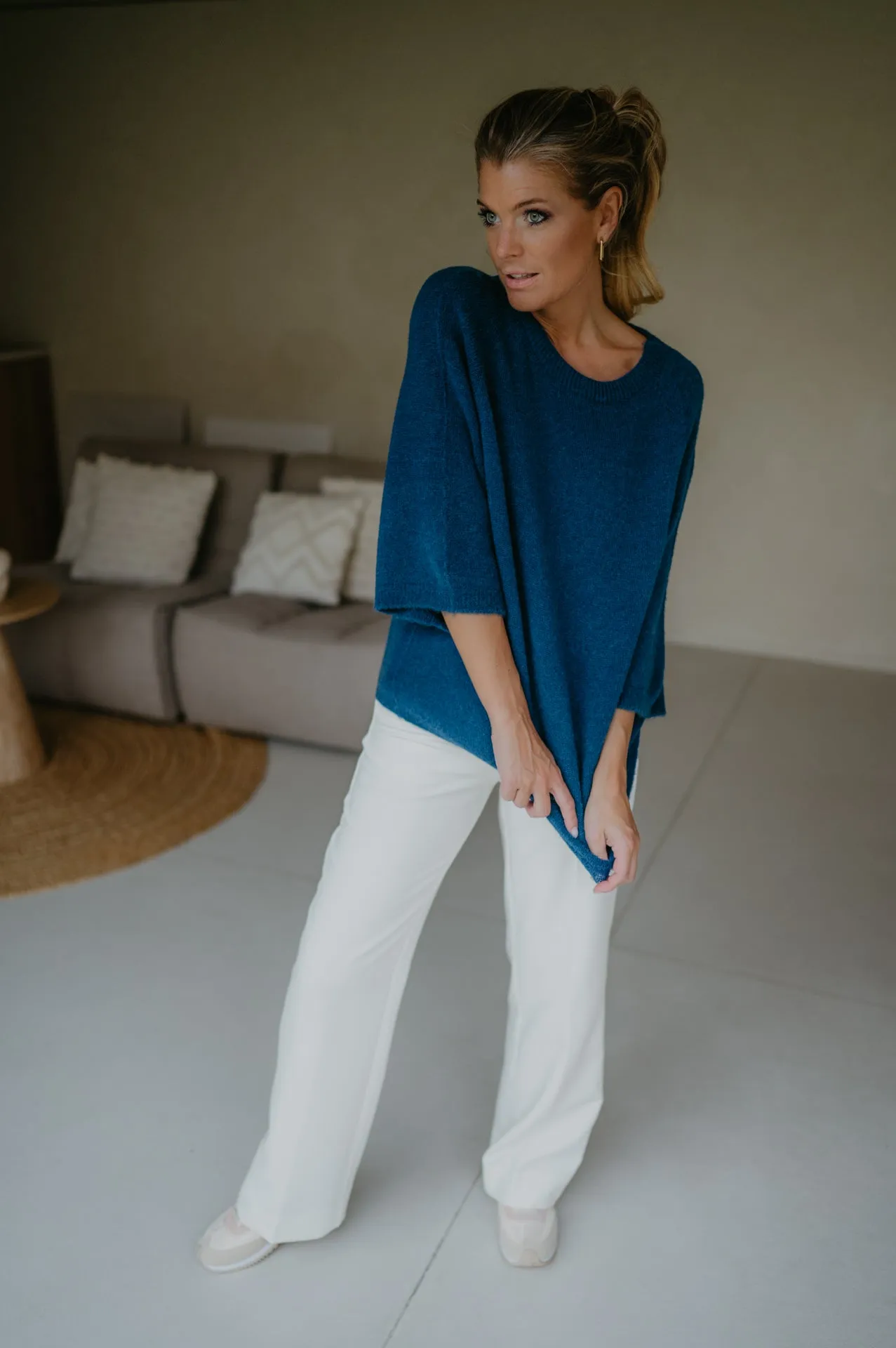 Alloro knit I Blue