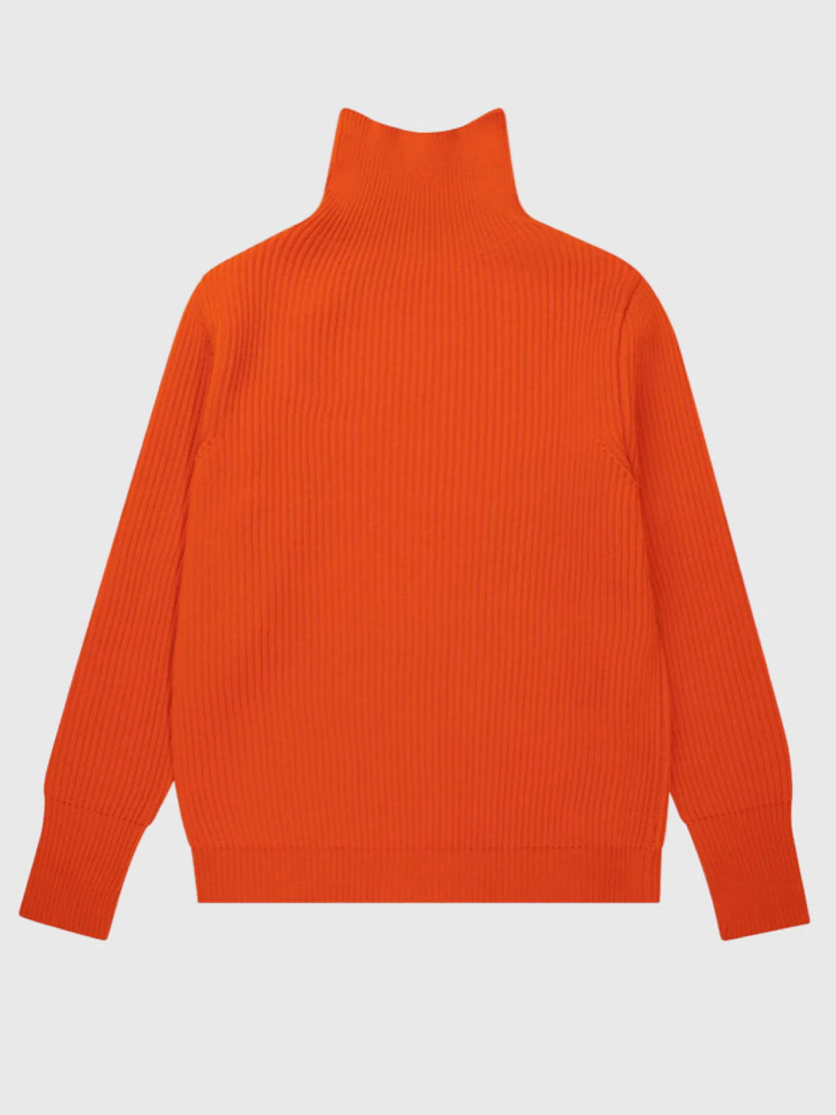 Andersen-Andersen, Navy Turtleneck, Orange