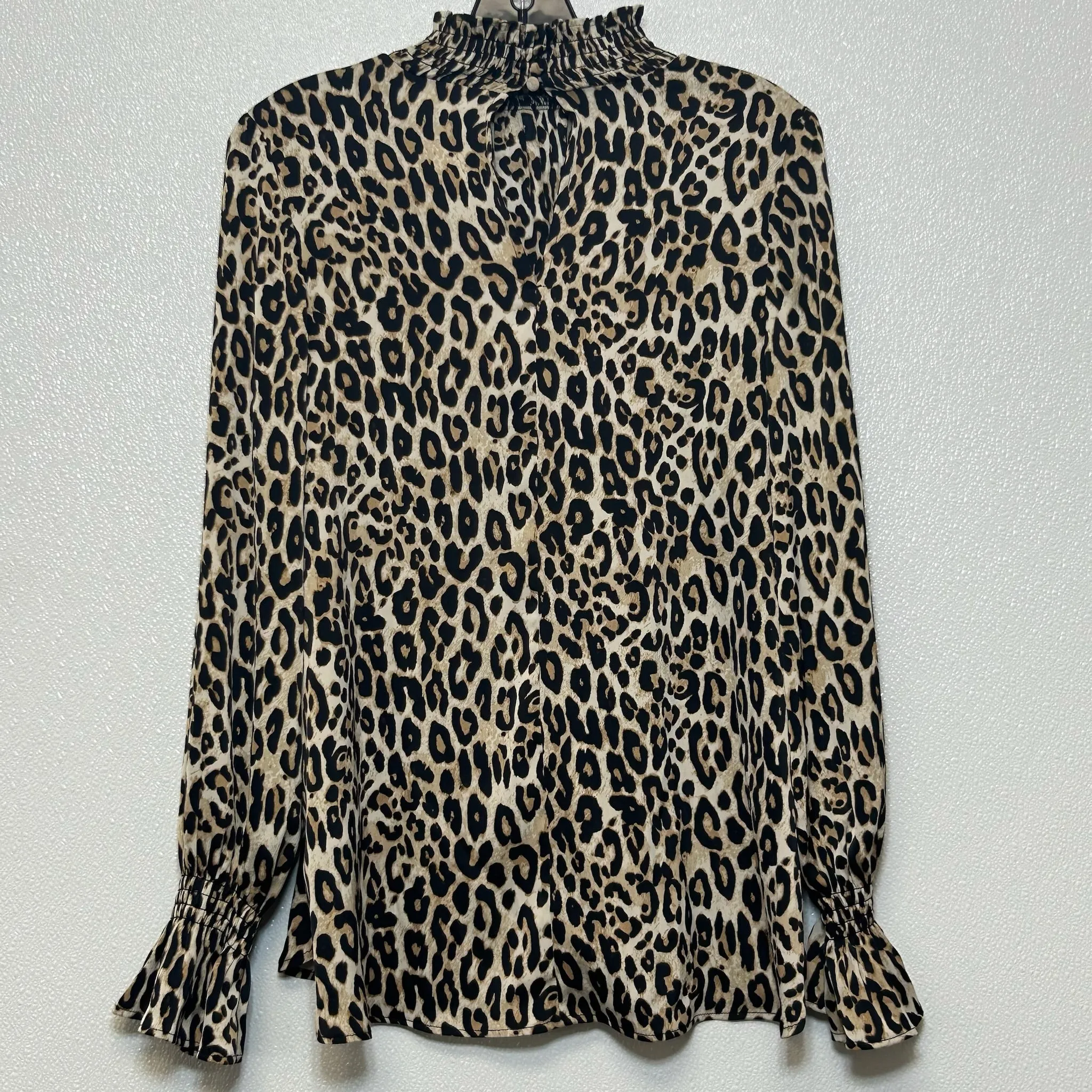 Animal Print Top Long Sleeve H&m, Size S