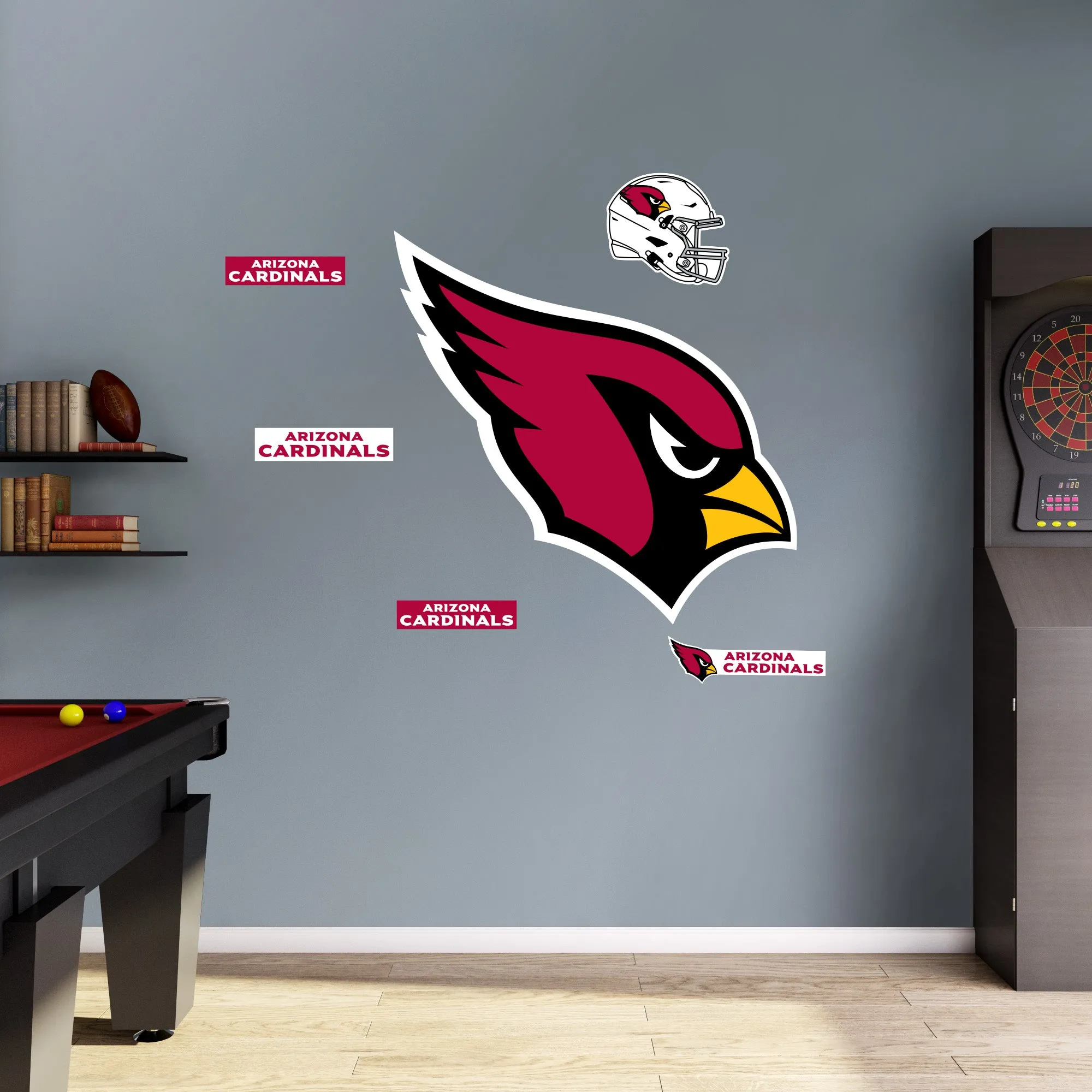 Arizona Cardinals:   Logo        - Officially Licensed NFL Removable     Adhesive Decal