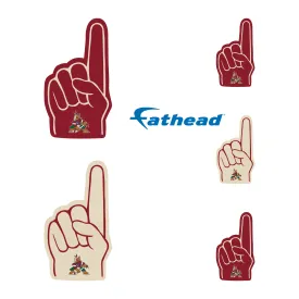 Arizona Coyotes:    Foam Finger Minis        - Officially Licensed NHL Removable     Adhesive Decal