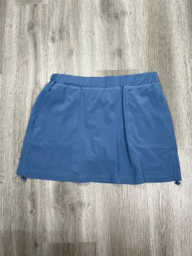 Athletic Skort By Clothes Mentor In Blue, Size: L