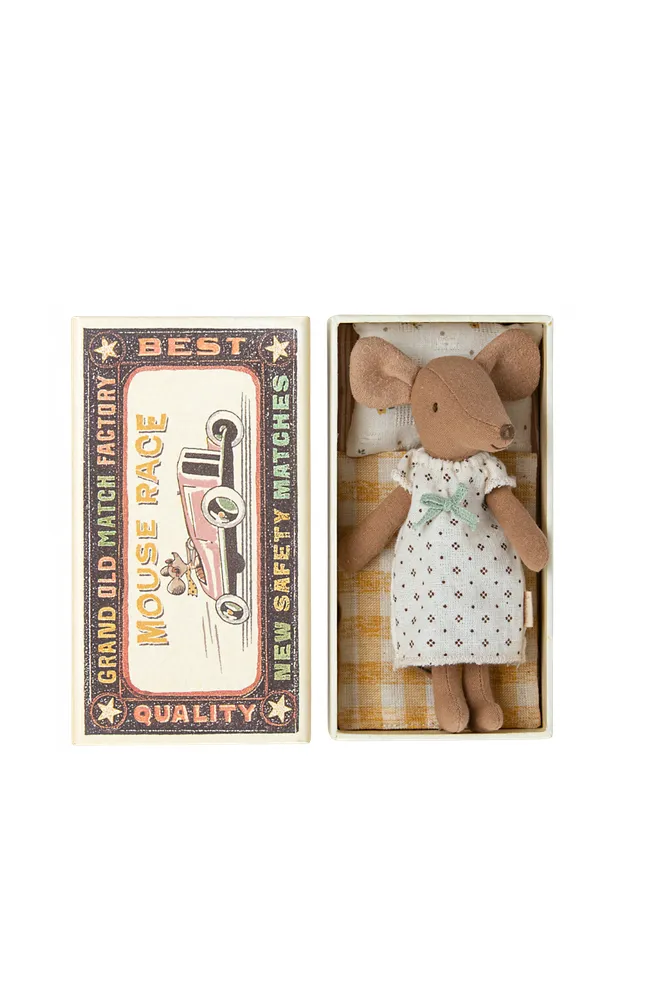 Big Sister Mouse In Matchbox