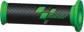 Bike It MotoGP Premium Race Grips MGPGRP05 - Black/Green