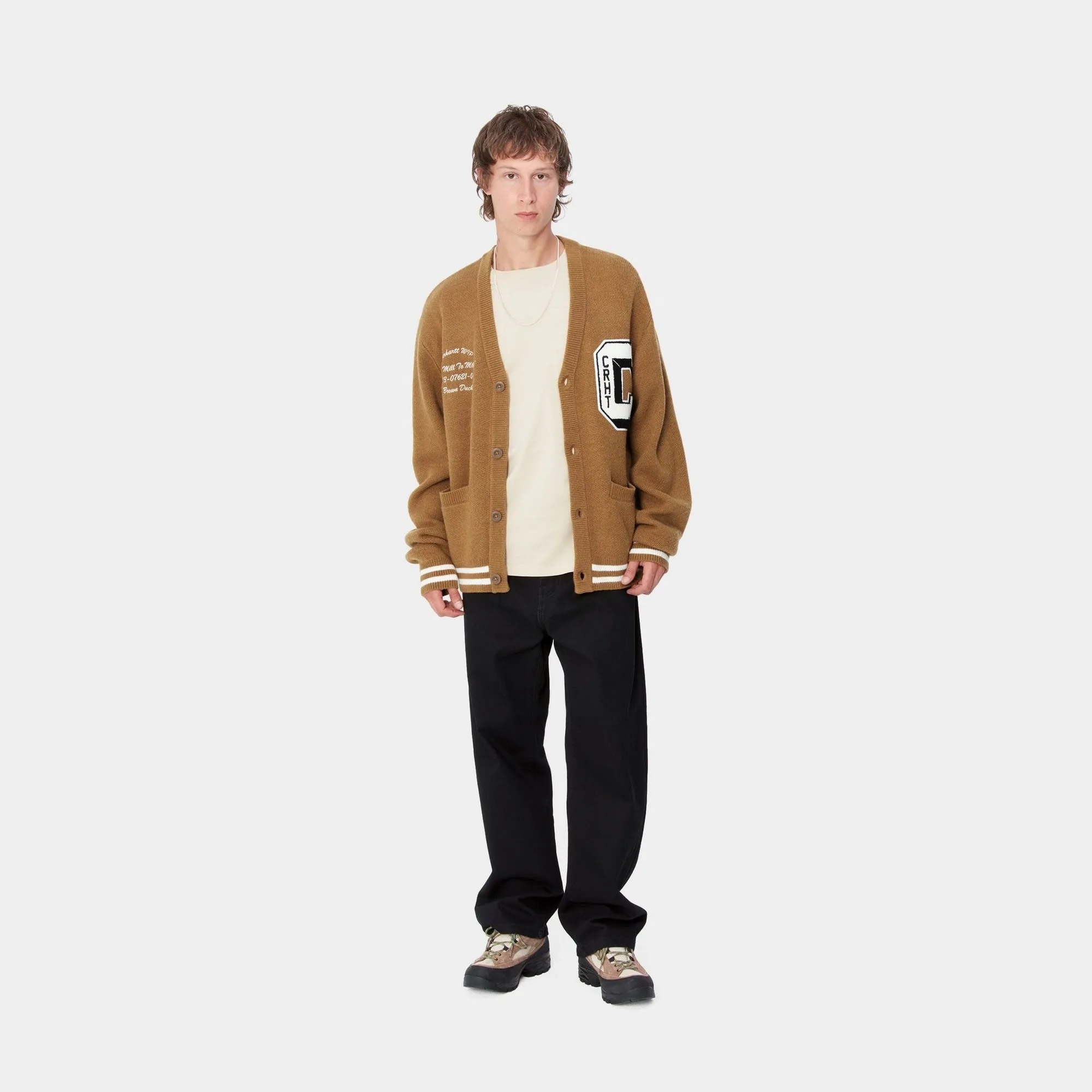 Brown Ducks Cardigan | Hamilton Brown / Wax