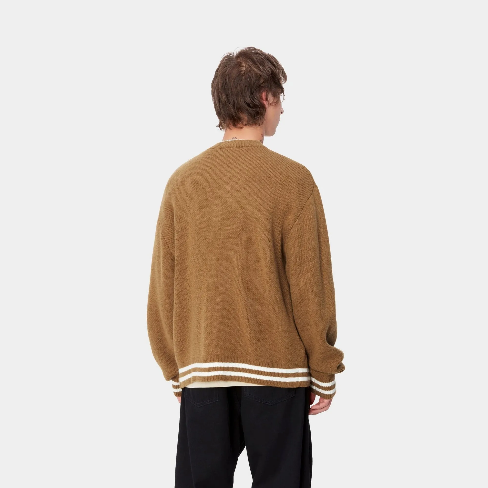 Brown Ducks Cardigan | Hamilton Brown / Wax