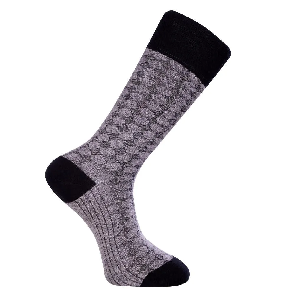 Circle Socks Gray (M)