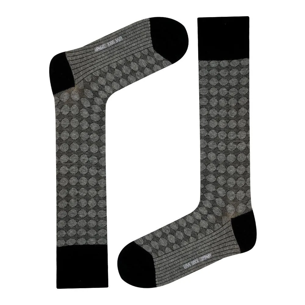 Circle Socks Gray (M)