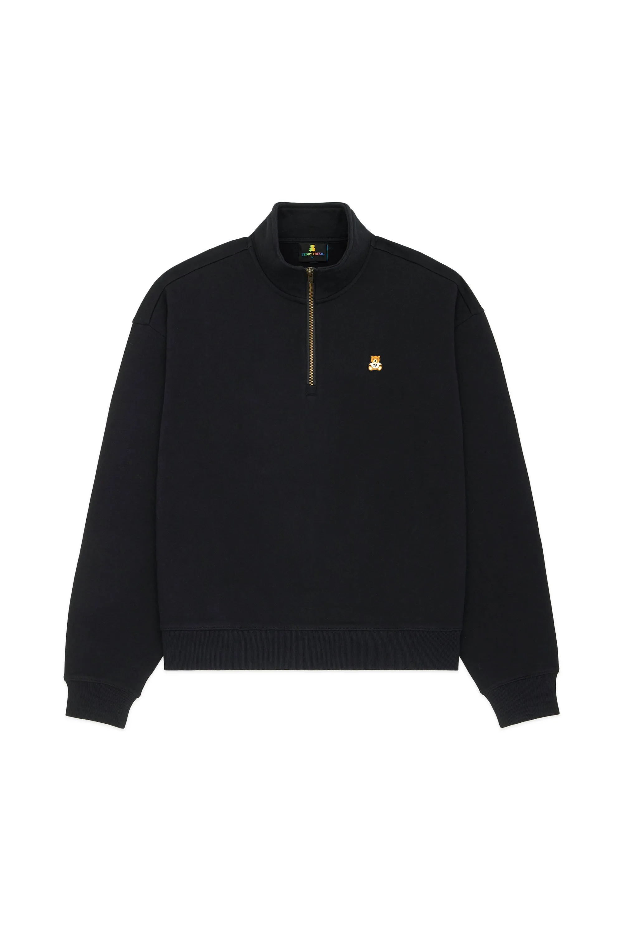 Classic Funnel Neck Zip Sweatshirt