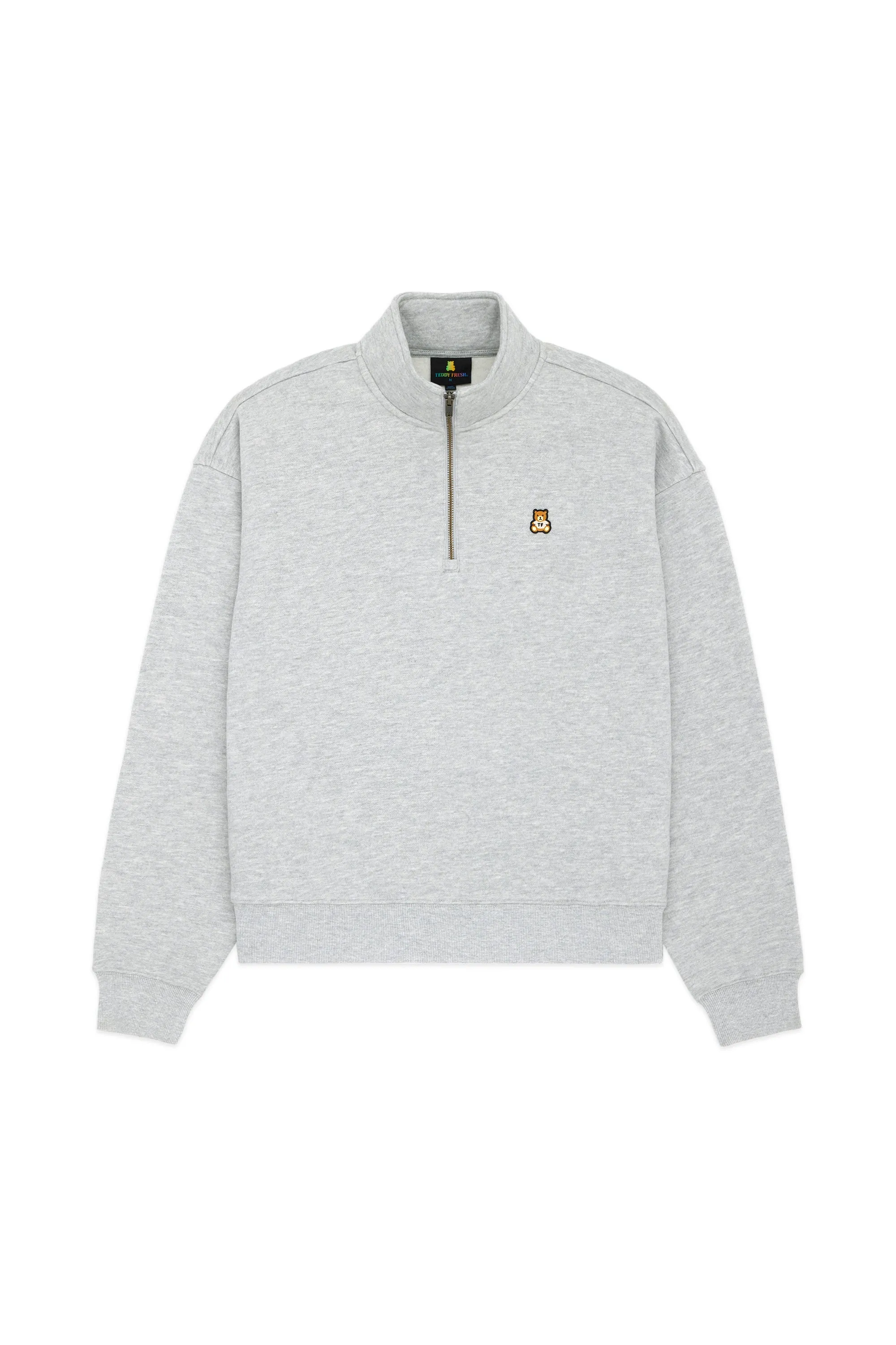 Classic Funnel Neck Zip Sweatshirt