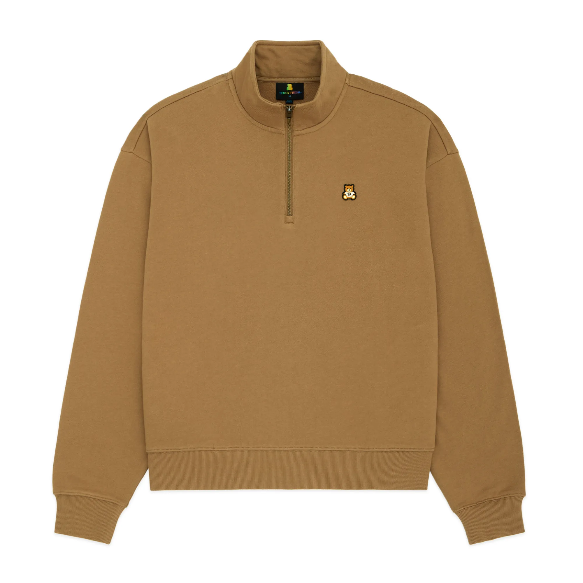 Classic Funnel Neck Zip Sweatshirt