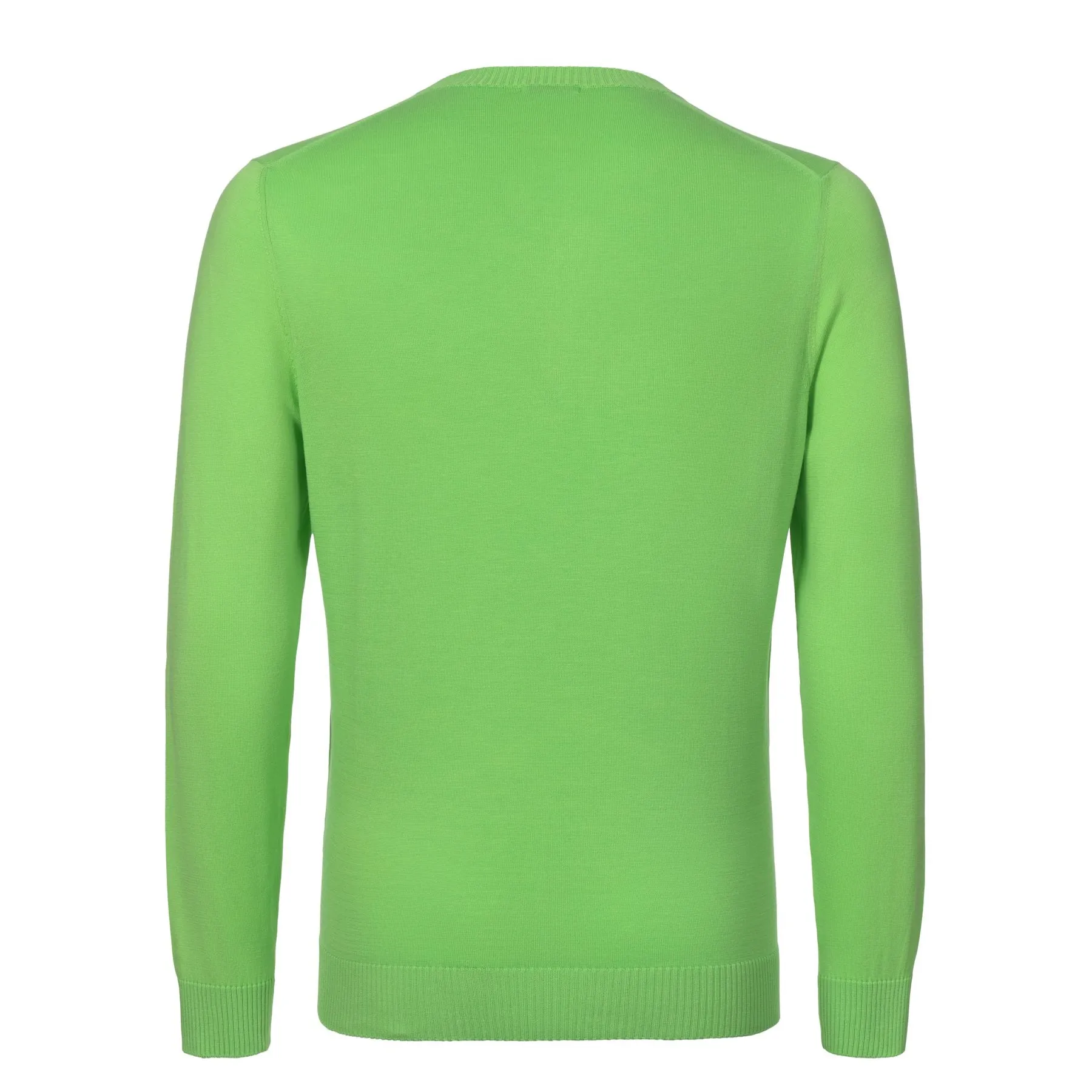 Cotton Long Sleeve in Lime Green