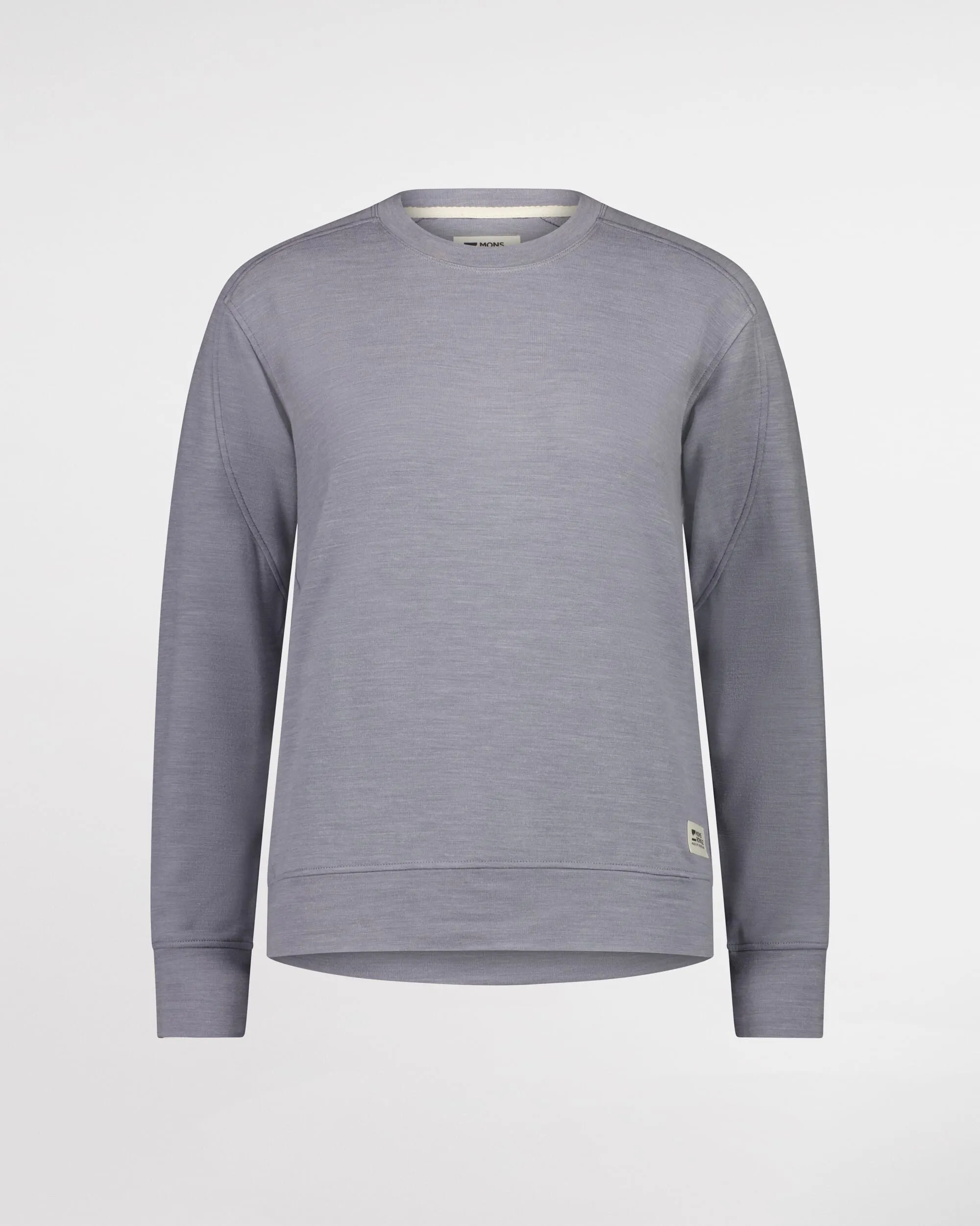 Covert Lite Merino Crew - Storm Grey