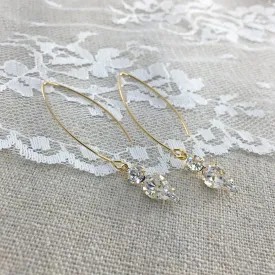 Deco Drop Long Earrings