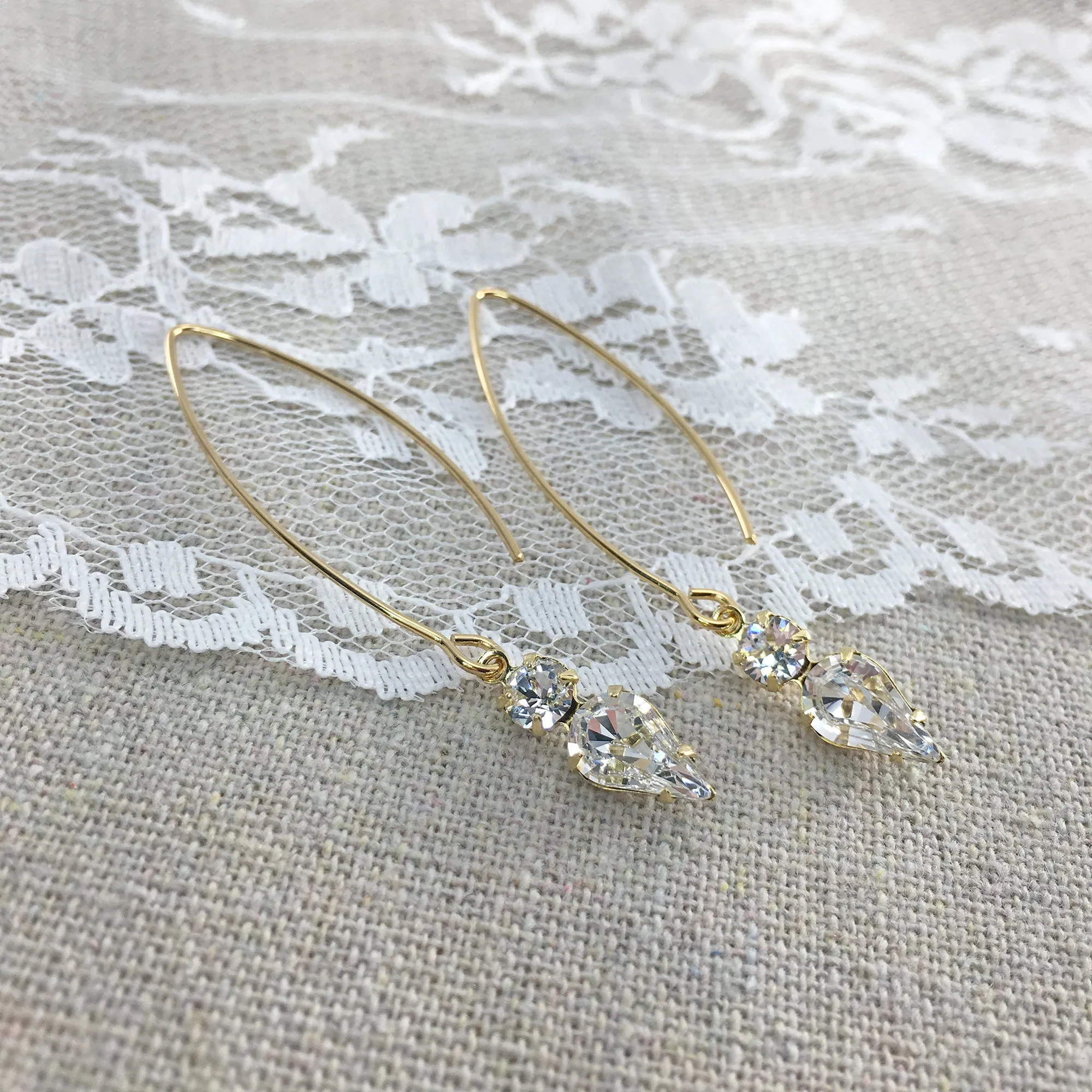 Deco Drop Long Earrings