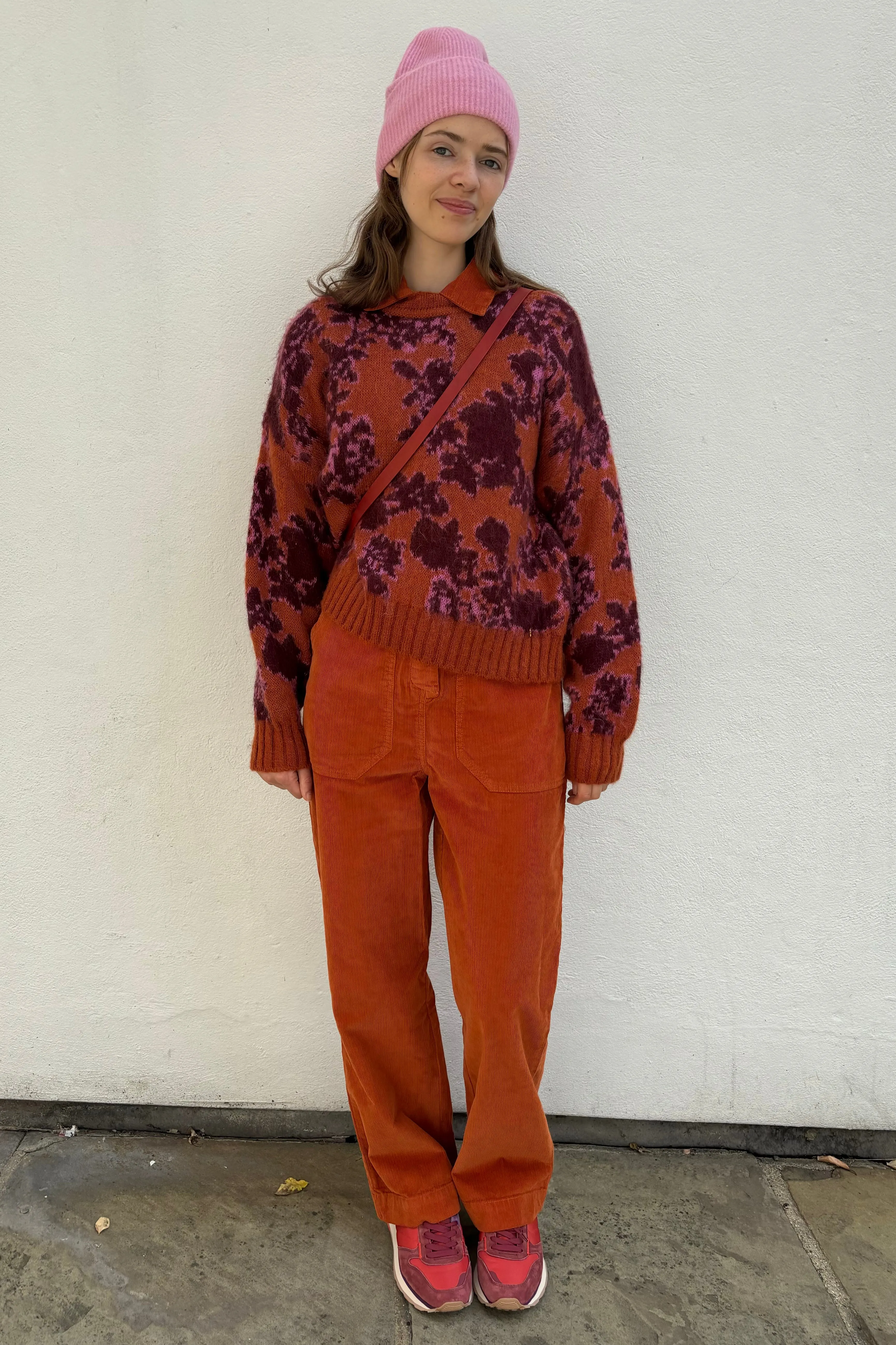 Des Petits Hauts Begonia Flower Sweater