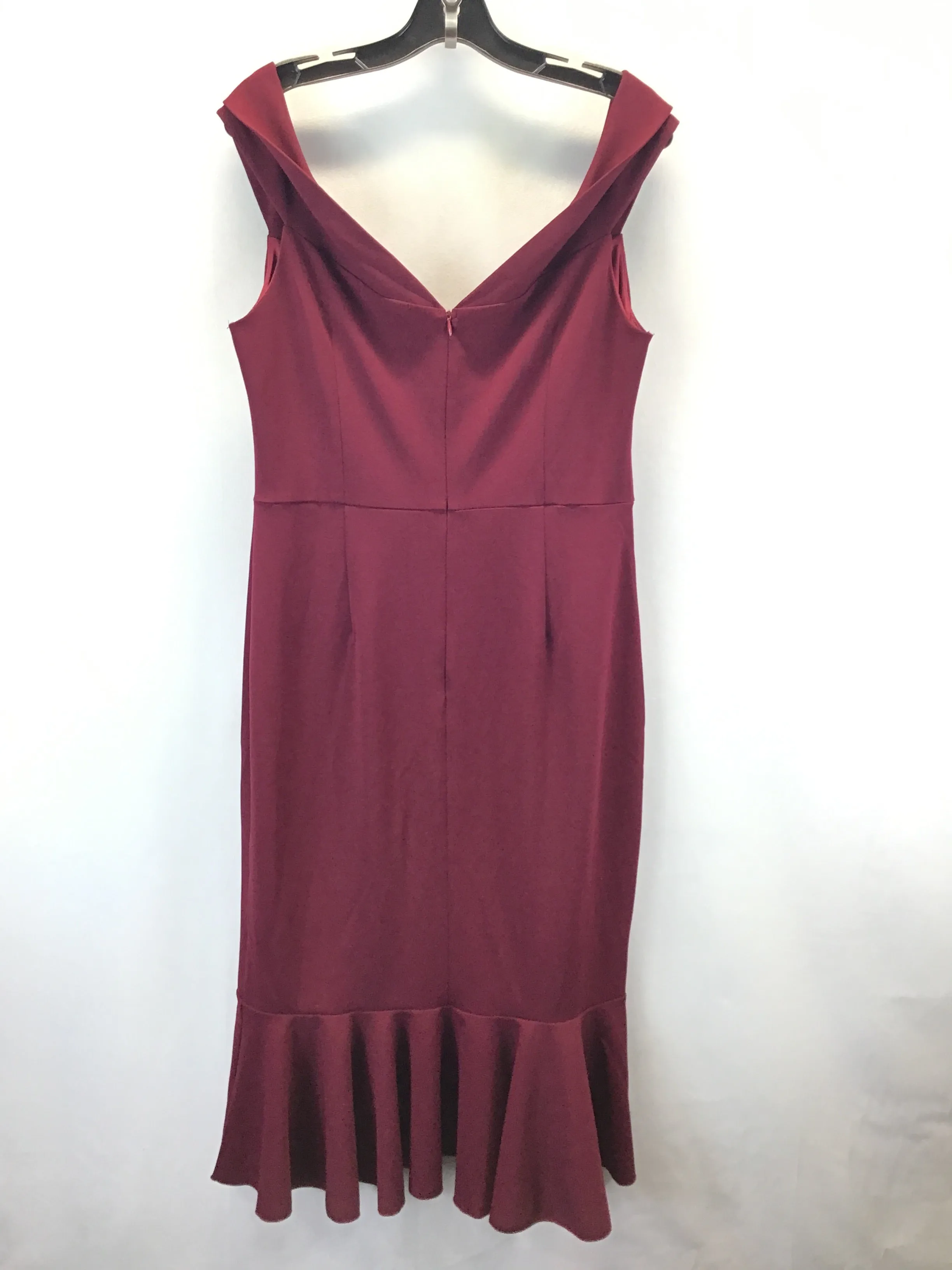 Dress Party Midi By Clothes Mentor In Red, Size: Xl