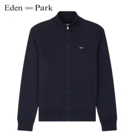 Eden Park Marine Full Zip Sweater Navy