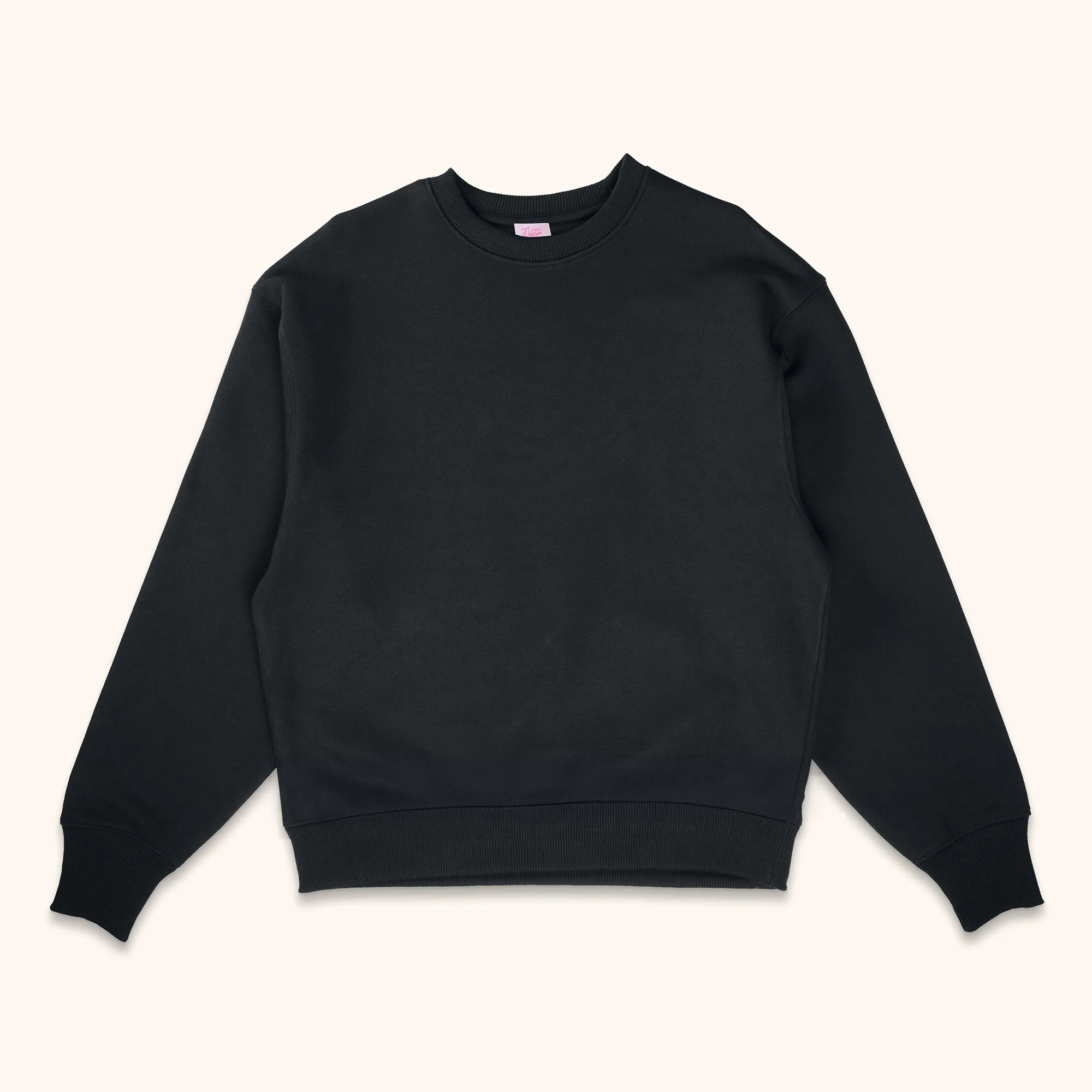 Embroidered Collar Custom Sweatshirt