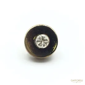 Flat Buttons with Korean Rhinestone - Art. 3582