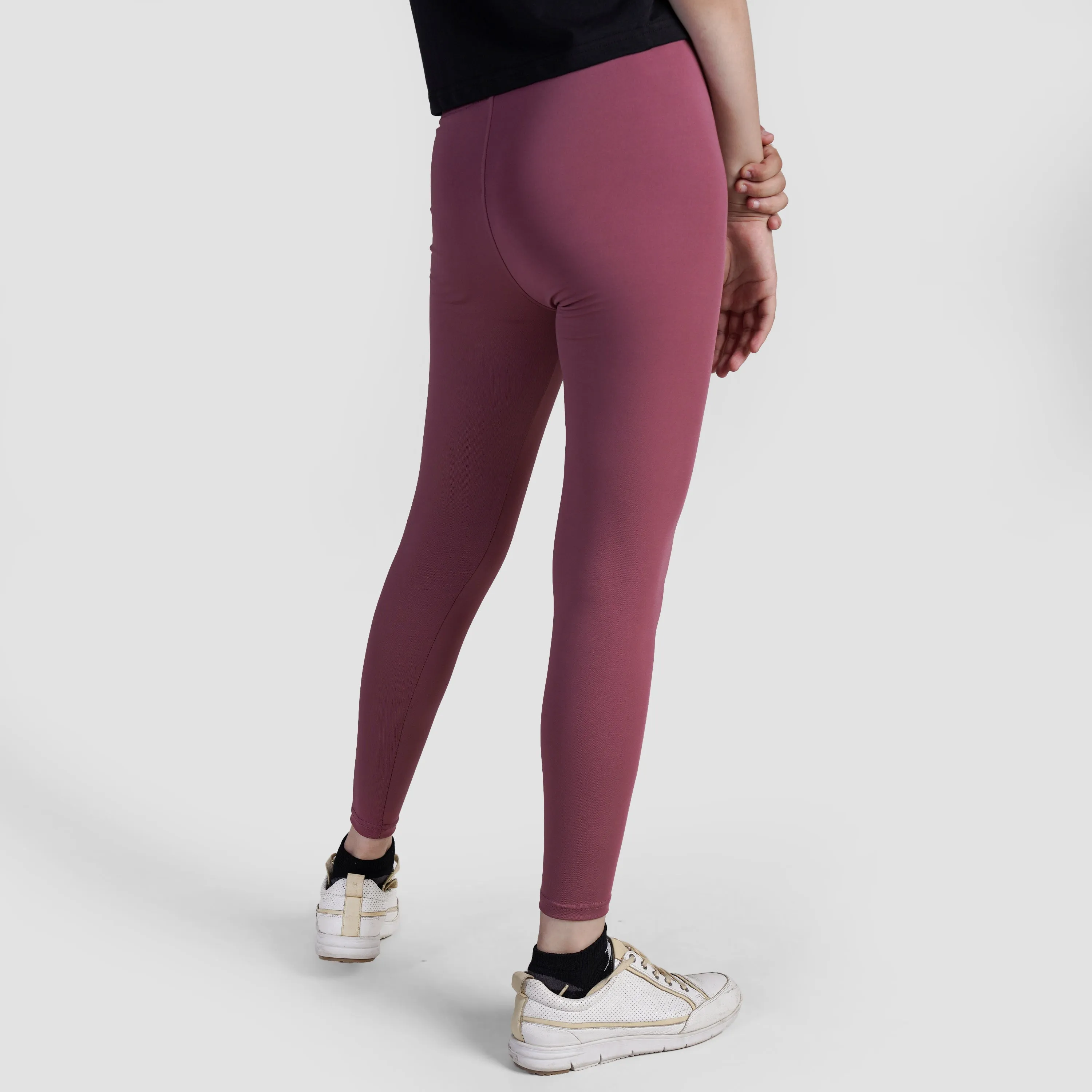 Flexfit Junior Leggings (Rose Wood)