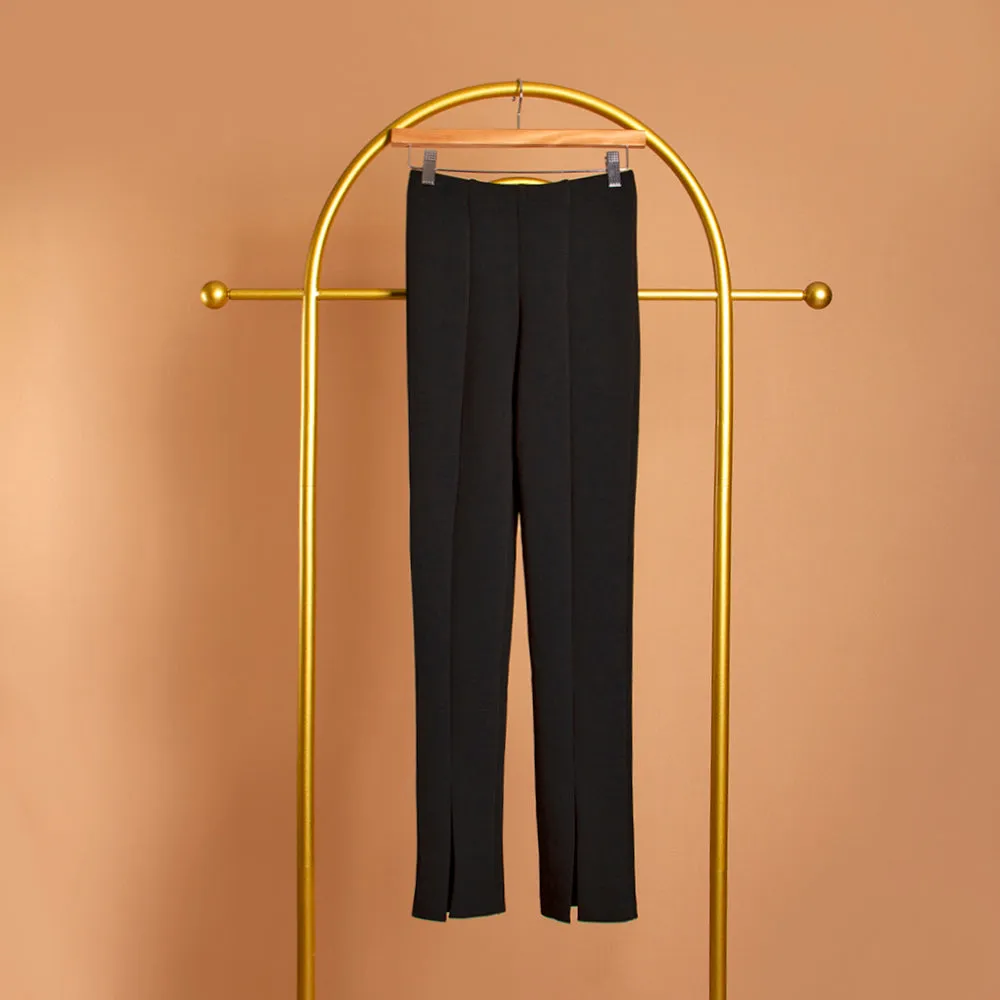 Front-Slit High Waist Leggings