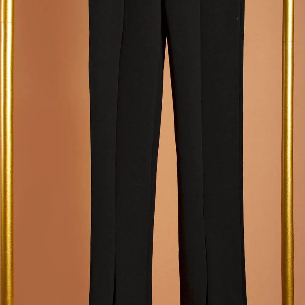 Front-Slit High Waist Leggings