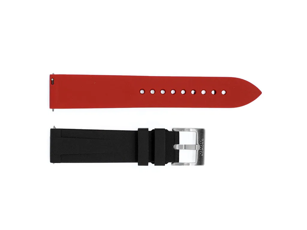 Gnomon T-Sports Rubber Strap Black/Red