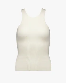 Harper Fine Ribbed Cashmere Tank