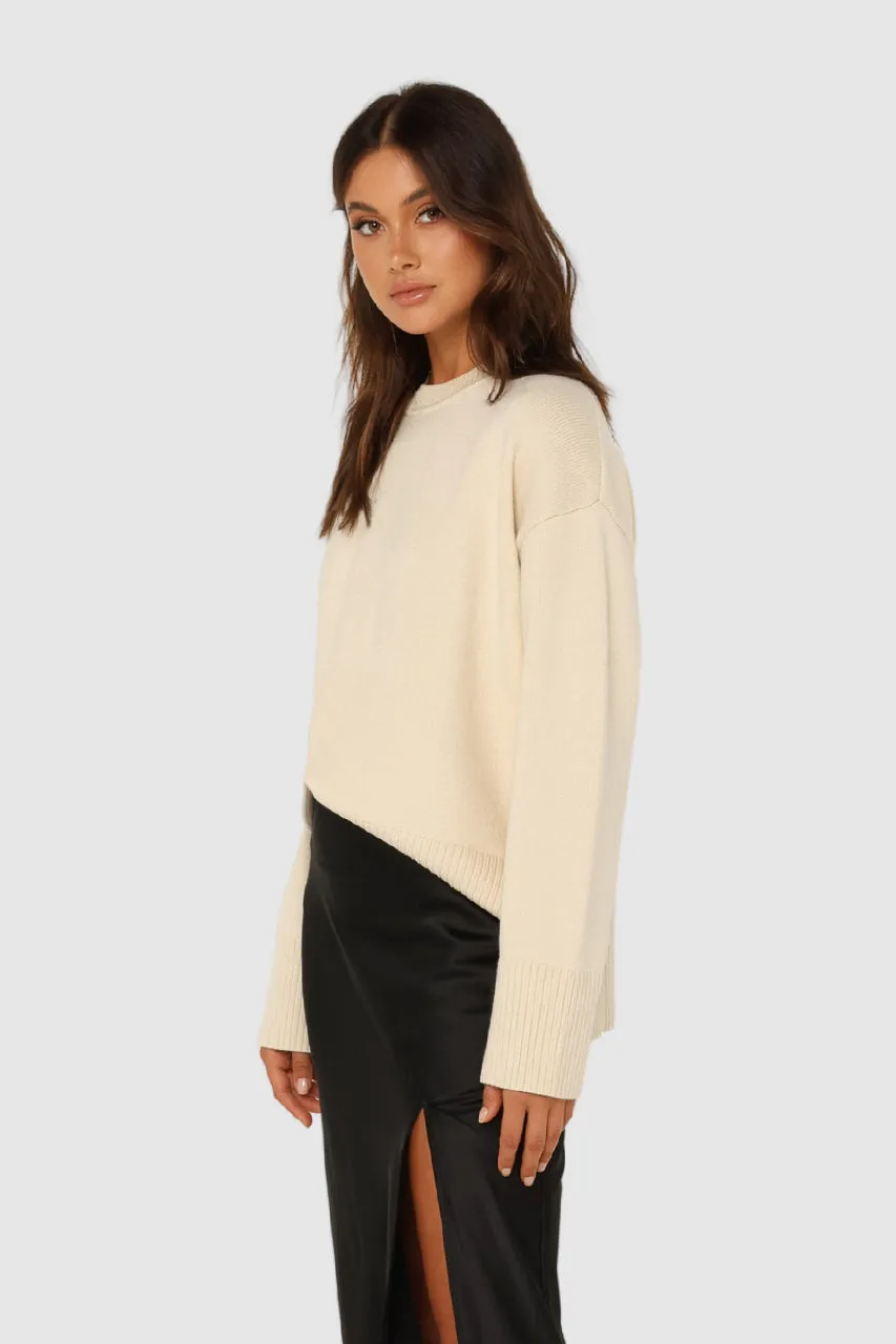 June Knit Jumper | Cream