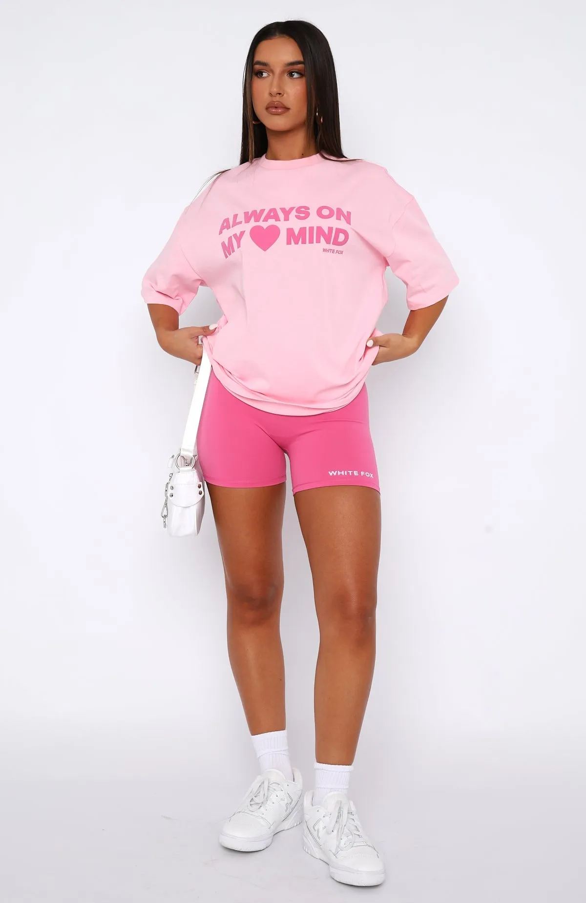 Just To Be Popular Bike Shorts Pink