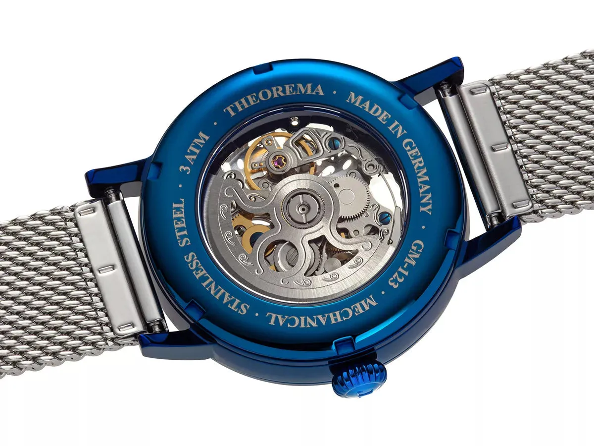 Madame Butterfly Theorema - GM-123-12 |Blue| Made in Germany with 82 Swarovski