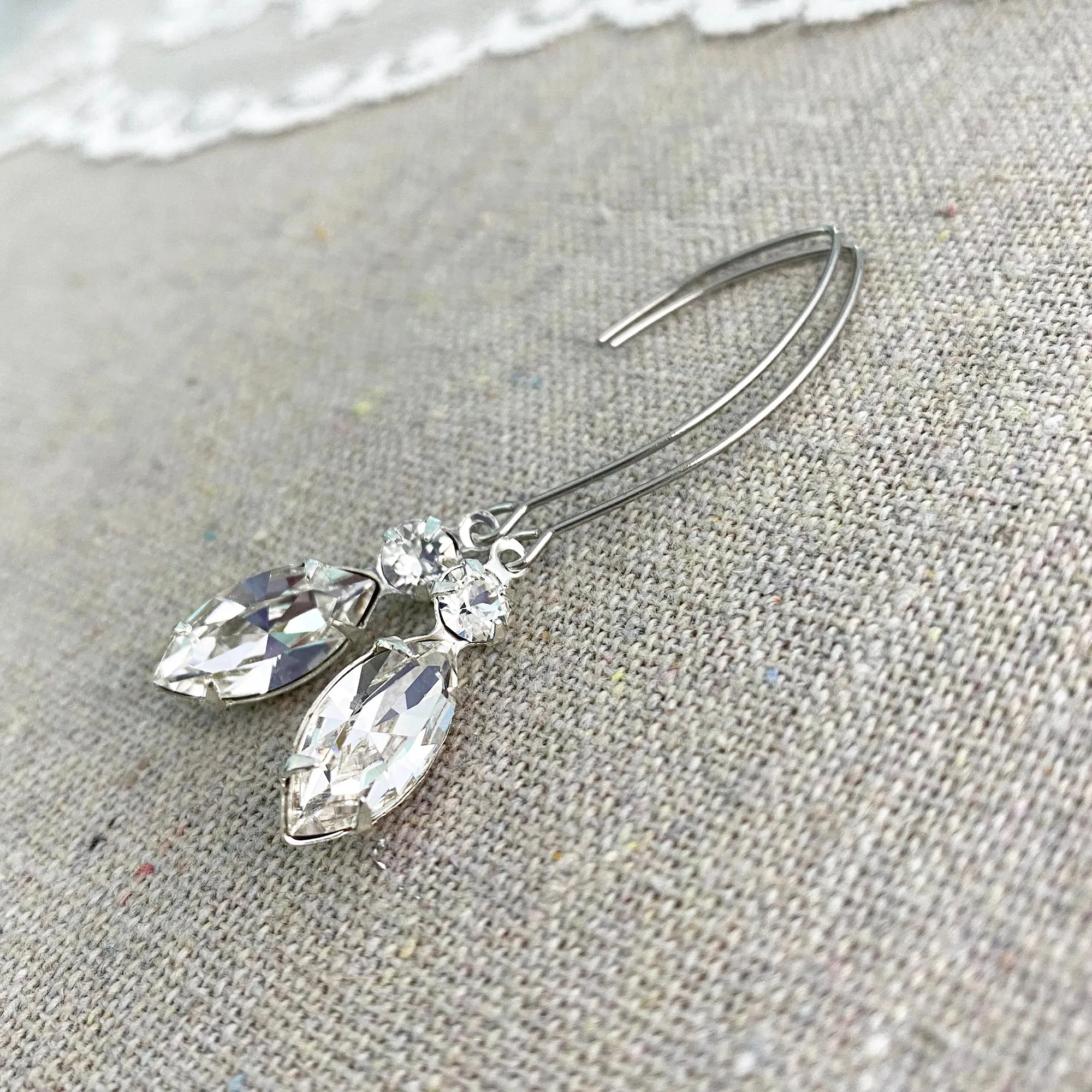 Marquise Drop Earrings