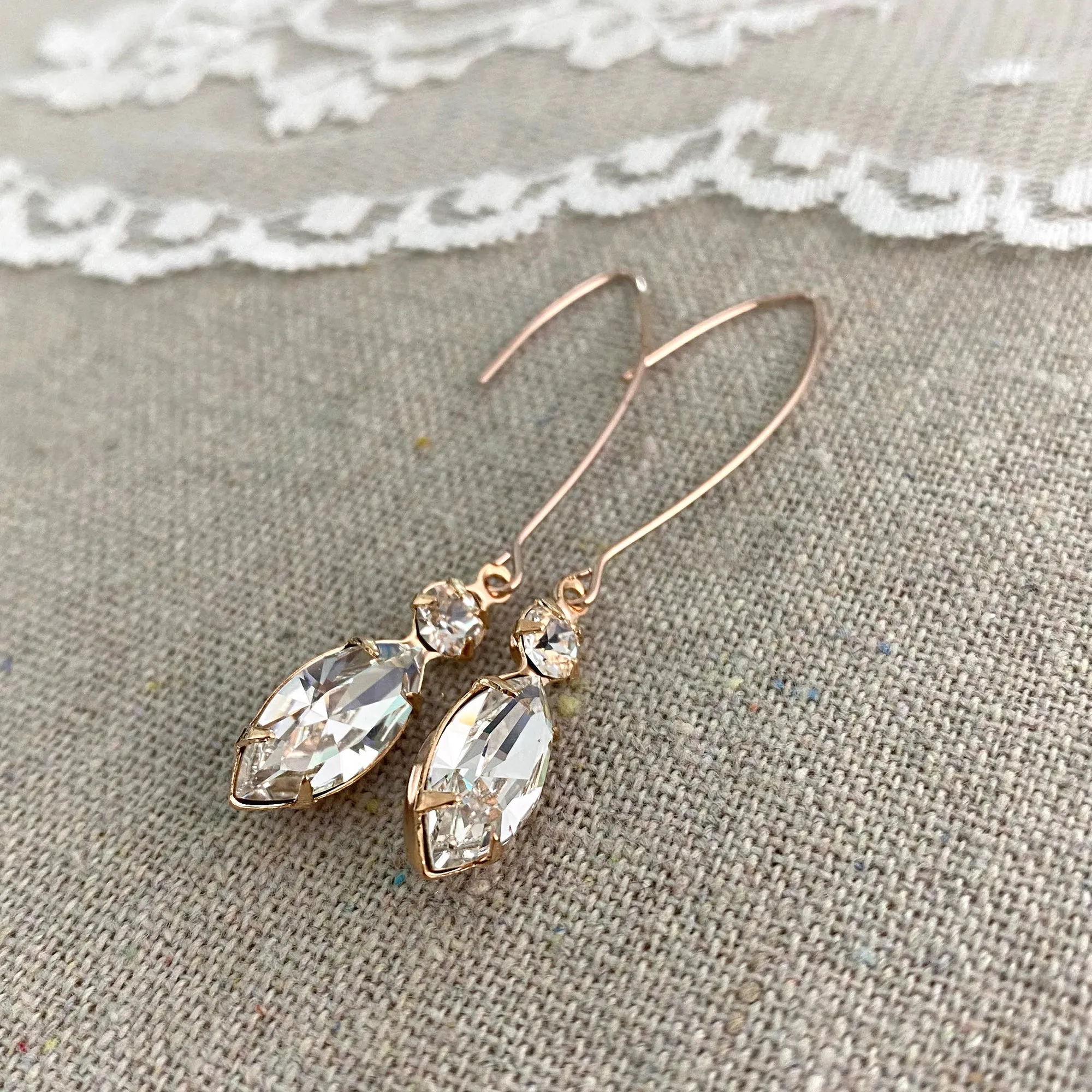 Marquise Drop Earrings