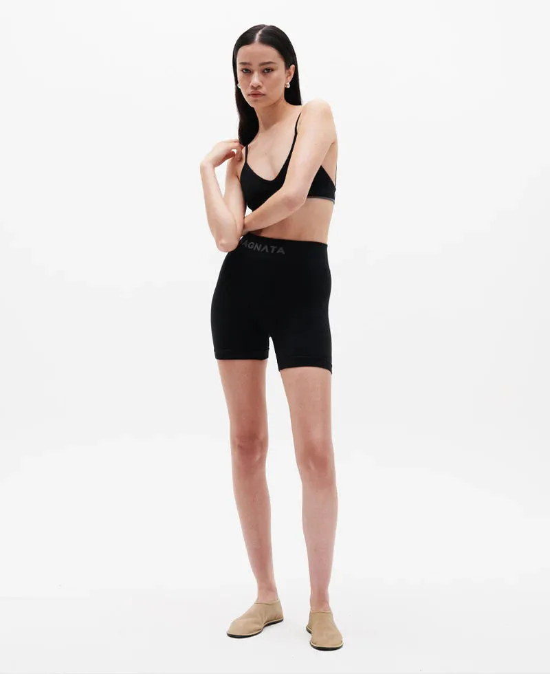 Nagnata Ballet Wool Mini Short - Black