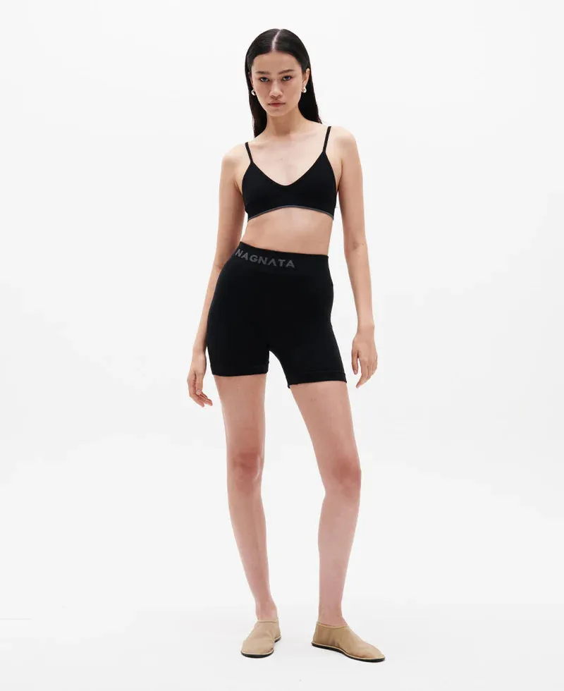 Nagnata Ballet Wool Mini Short - Black