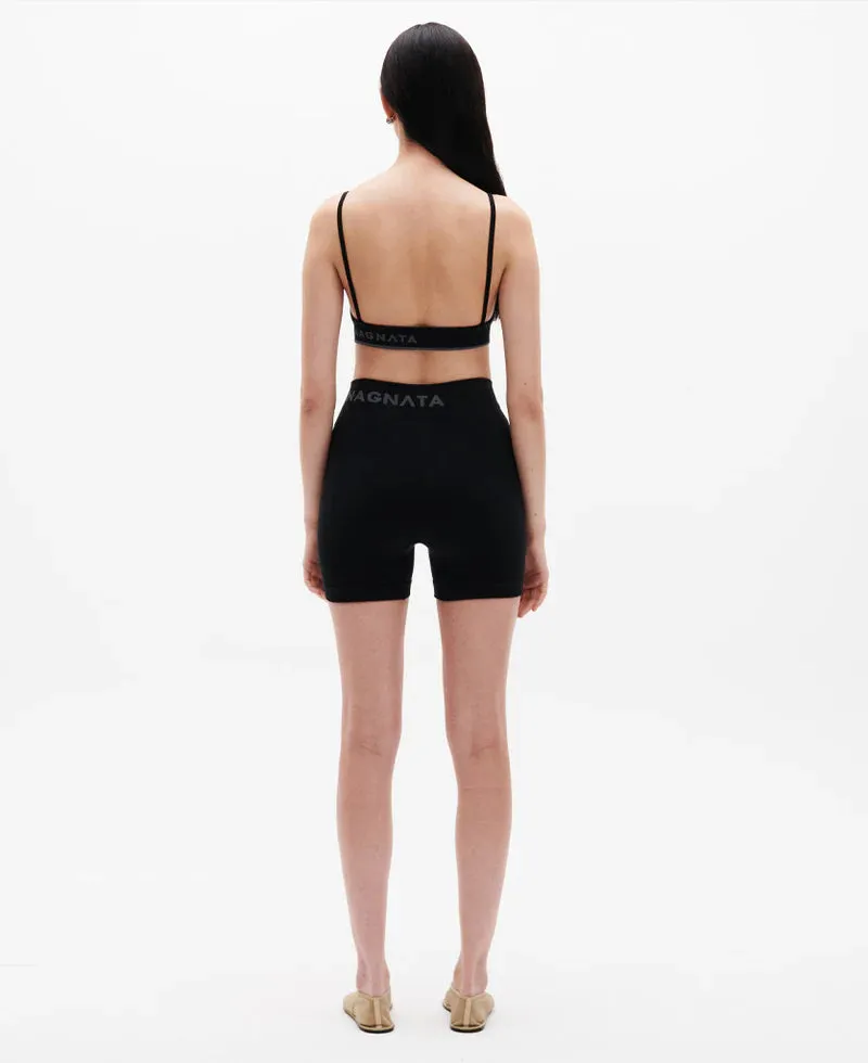 Nagnata Ballet Wool Mini Short - Black