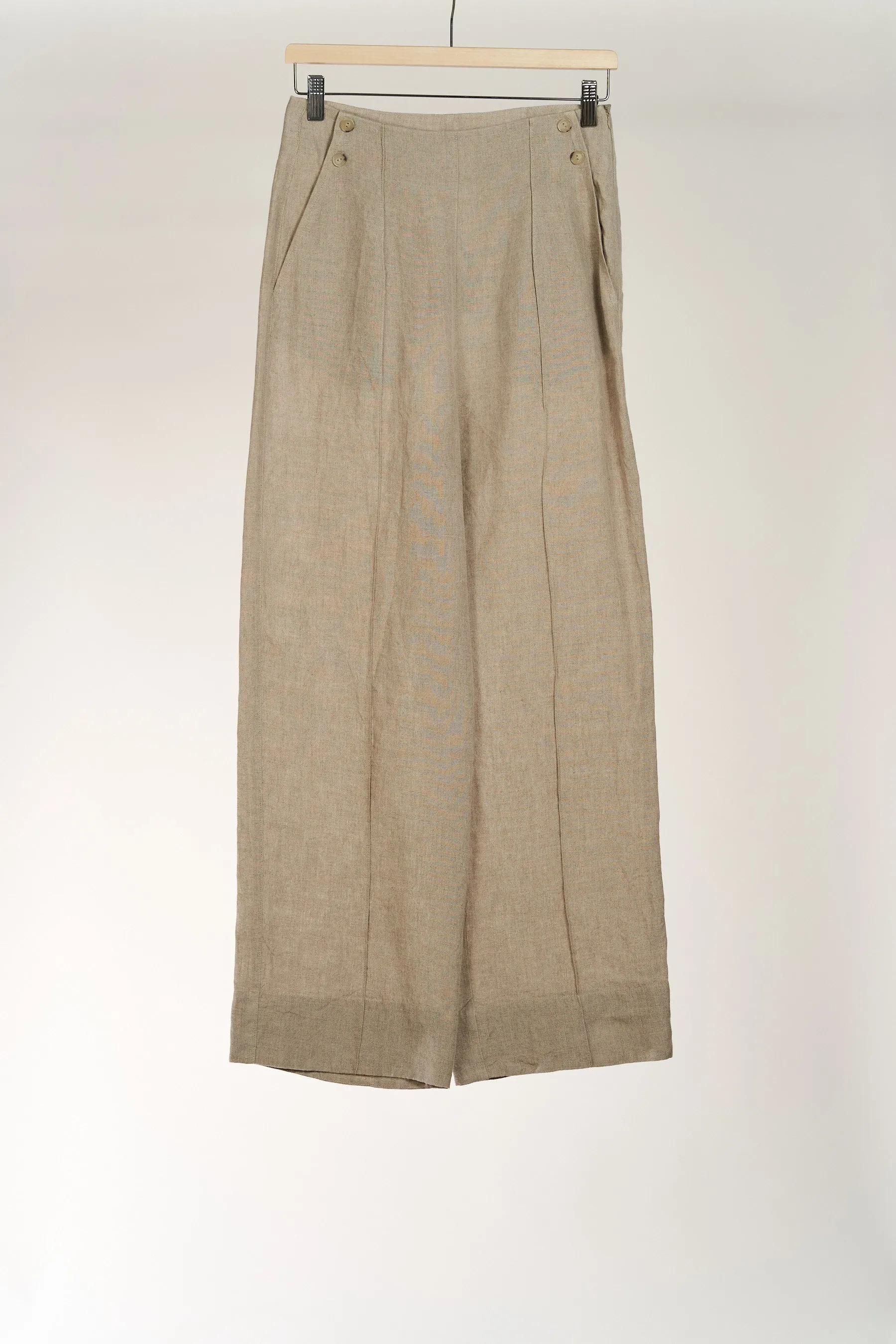 Natural Linen Stella Trousers