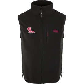 Ole Miss Camp Fleece Vest