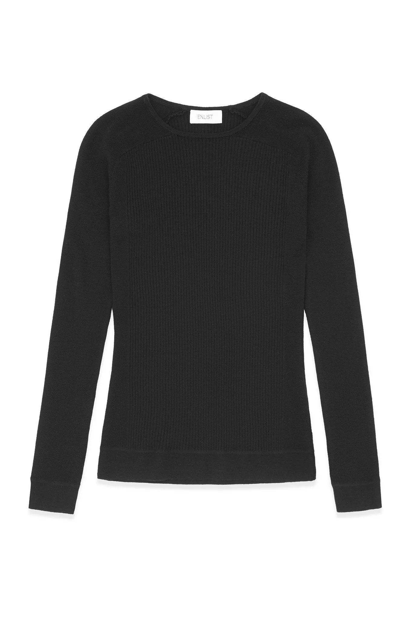 Ribbed Merino Wool Sweater