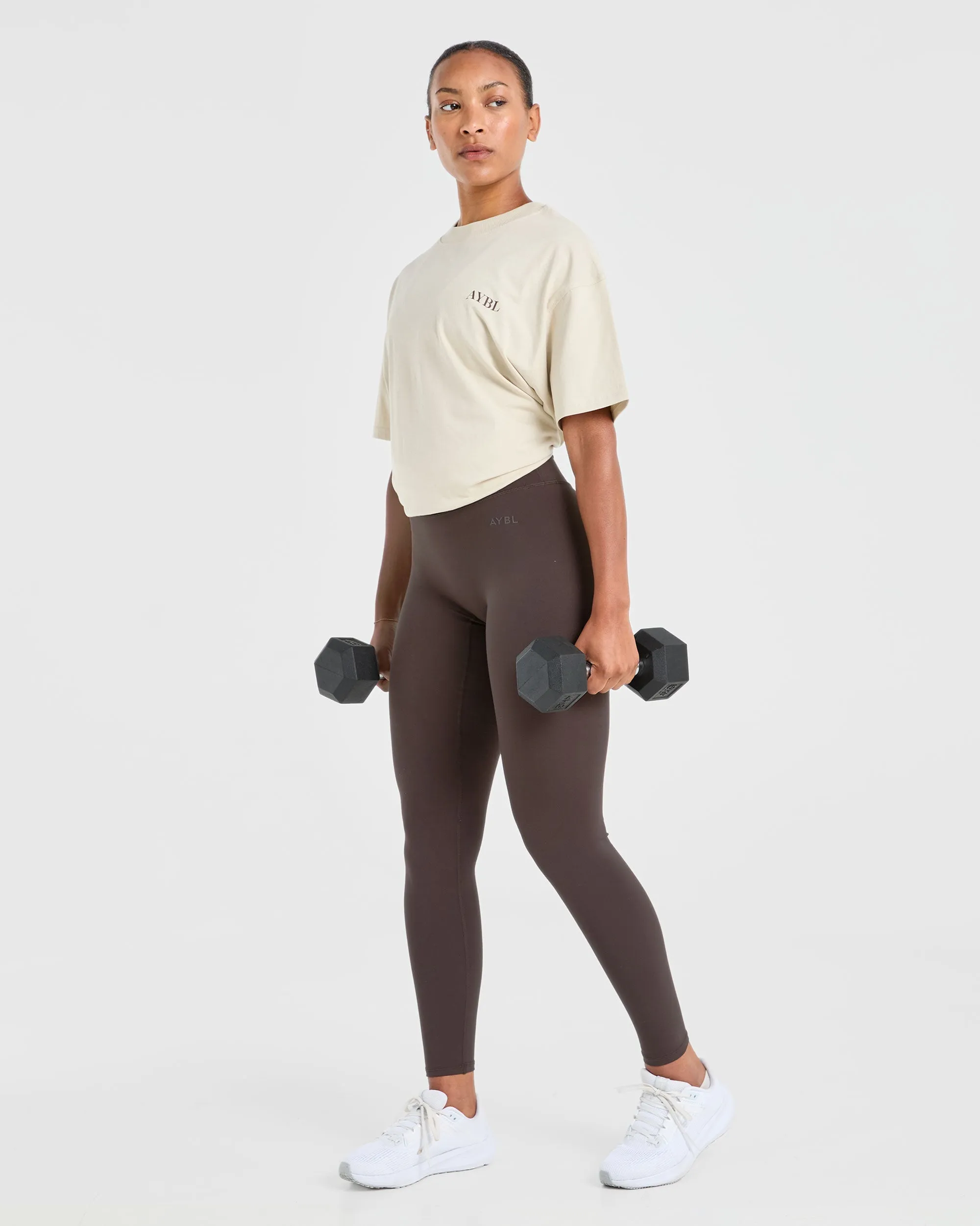 Staple Leggings - Coffee Brown